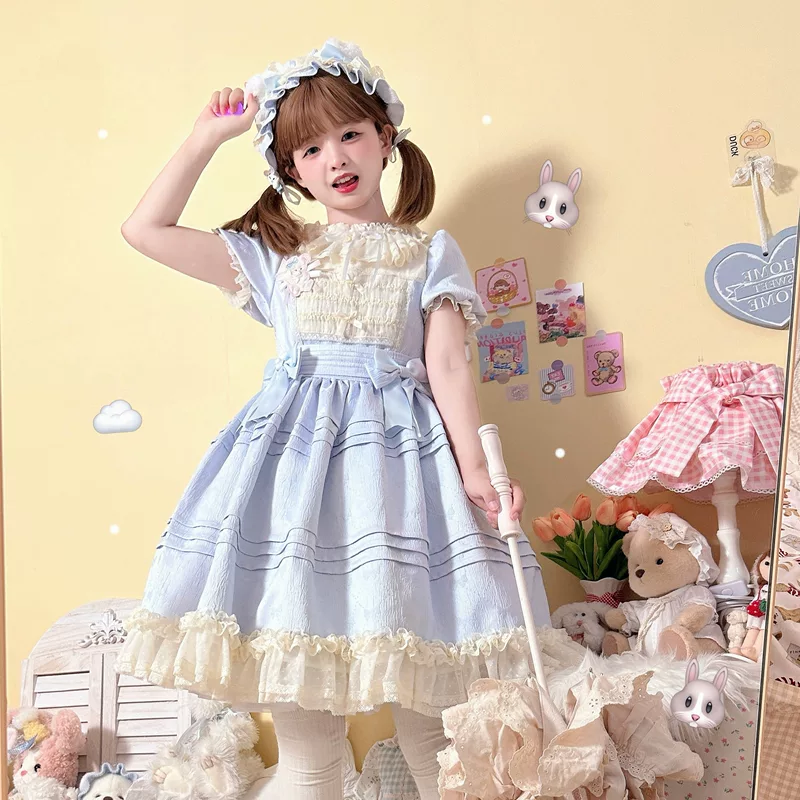 Доставка после года [Good night Bear] Spot Op Lolita Wawao Good Night Sweet Original Lolita
