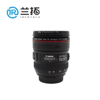 Cho thuê máy ảnh Lanto Lens Lens Canon EF 24-70mm F4 L Hosting nhàn rỗi lens góc rộng canon