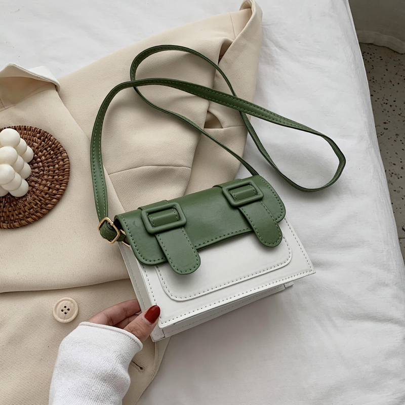 Greensummer Mini Small bag female Inclined shoulder bag 2020 new pattern Internet celebrity Versatile ins Thailand Cambridge bag mini edition package