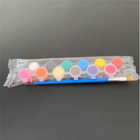 Упаковка, кисть, 3 мл, 12 цветов