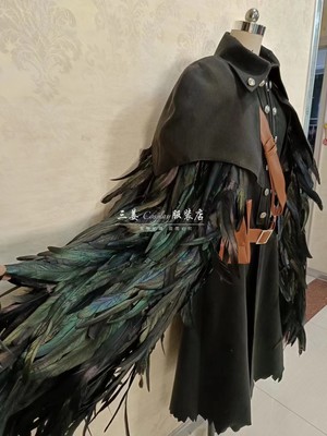 taobao agent [Tailor customized] Sanjiang cosplay clothing professional custom blood source curse Crow Erin feathers fighting