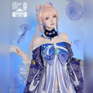 【羅英閣】原神 ゲームコスサーバー コーラルパレス 心海ここみ 五つ星コスプレ 女性アニメ