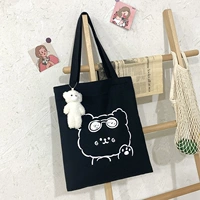 Черный пилотный единая сумка+плюшевой кулон четыре варианта