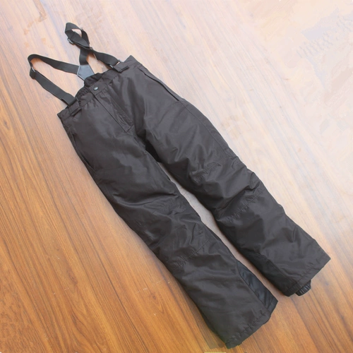 Демисезонные детские дорожные лыжные подтяжки, ветрозащитные удерживающие тепло штаны для мальчиков с зарядкой, подходит для подростков