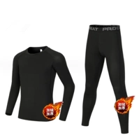 Черный утепленный комплект