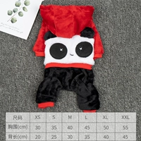 Panda Red [четыре очка] Осеннее и Зимнее платье