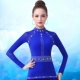 AA6D079 TOP LONG -SCEEDED Treasure Blue AA6D079 Top Long -Sceedued Blue