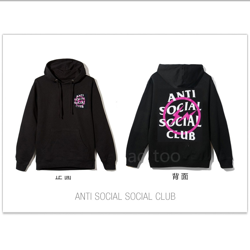 Red LightningGXASSC Go through Sweater jointly cherry blossoms hoodie  club loose coat social men and women anti Chaopai easy