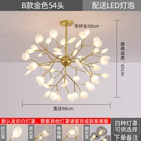 Синие светлячки 54 золотой белый свет