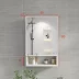 Tùy 
            chỉnh tùy chỉnh tủ gương nhôm không gian không lỗ thông minh căn hộ nhỏ 40 tủ lưu trữ phòng tắm nhà vệ sinh có đèn tủ treo tường Gương