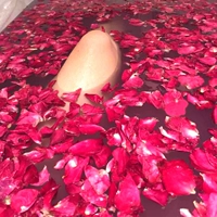 Купальная нога ванна лепестки розовые лепестки пенистые ванны для ванны молоко, много пузырьков, нога, нога ванна горячая весна, свадьба настоящие сухие лепестки