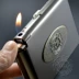 Authentic 20 thanh thuốc lá bao bì siêu nhẹ bơm hơi tự động bao gồm hộp đựng thuốc lá Đức - Bật lửa Bật lửa