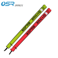 Буи для дайвинга 潜水背飞夹克侧挂bcd闭口口吹浮标smb象拔浮条1.8m*15cm72*6英寸