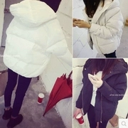 Phụ nữ chống mùa cotton lỏng áo khoác học sinh Hàn Quốc mùa đông xuống áo khoác cotton nữ bf thời trang khí chất dễ thương áo khoác cotton nhỏ