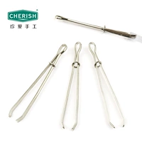 Mặt trân trọng vành đai đàn hồi để mặc ban nhạc cao su DIY kẹp dây ròng rọc là một công cụ kim luồng - Công cụ & vật liệu may DIY nhíp gắp chỉ