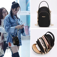 Túi điện thoại di động nữ túi 2018 mới Hàn Quốc phiên bản của hoang dã nhỏ mùa hè túi nhỏ vai ví chuỗi túi ví cầm tay nữ mini