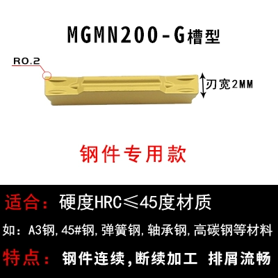 CNC Dao dao MGMN300-M kết thúc Cắt bề mặt 200 Cắt 400 thép không gỉ PC9030 Granules 500 dao cnc Dao CNC