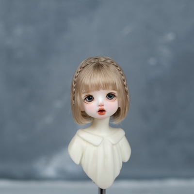 taobao agent [AWEN] Awen BJD wig 4 minutes 6 minutes card meat Kara Russian combing horse -haired short hair new version