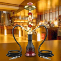 Средний -node Double -tube Red Flame Bottle Одиночный горшок