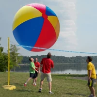 Надувная пляжная уличная большая игрушка, водный футбольный надувной увлекательный воздушный шар, реквизит