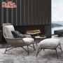 bàn ghế mây ghế sofa ngoài trời sofa mây phần mềm sáng tạo được cài đặt đơn Scandinavian vườn ban công hiện đại ghế bành ghế - Ghế sô pha ghế giường gấp