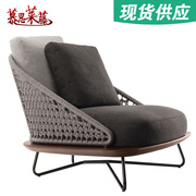 Bàn ngoài trời và ghế mây ghế sofa kết hợp thiết kế sáng tạo giải trí ban công bảng và ghế ghế đơn vườn mây đồ nội thất