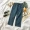 Phong cách nữ đại học ~ mùa thu 2018 Phụ nữ mới phiên bản Hàn Quốc của quần lửng ống rộng eo cao quần ống rộng - Quần jean