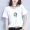 Áo sơ mi nữ tay dài mùa hè 2019 mới in hoạt hình Hàn Quốc phiên bản Hàn Quốc của học sinh lỏng lẻo Áo sơ mi nửa tay hoang dã cỡ lớn quần áo nữ - Áo phông áo phông ngắn tay