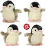 Âm thanh bột chim cánh cụt Hàn Quốc rag búp bê đồ chơi sang trọng động vật búp bê siêu dễ thương nhỏ mặt dây chuyền trẻ em sinh nhật - Đồ chơi mềm đồ chơi cho bé 3 tháng