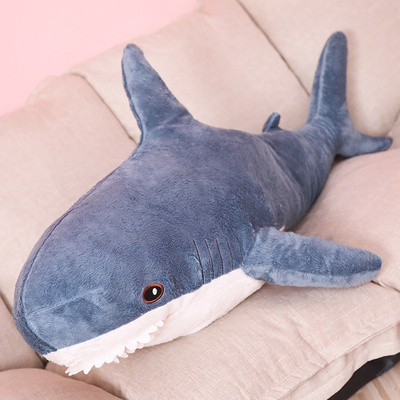 taobao agent Brand plush toy, doll, children's big white shark, internet celebrity, dolphin, Birthday gift