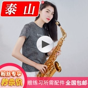Taishan cao cấp xuống e-giai điệu alto saxophone ống nhạc cụ TSAS-5000 người mới bắt đầu trình độ phân loại đích thực - Nhạc cụ phương Tây