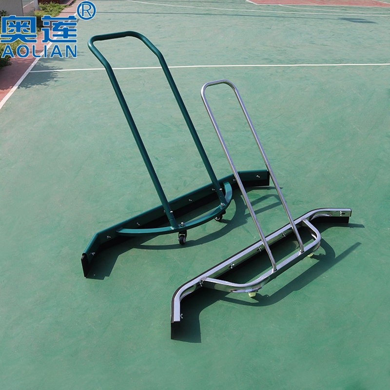 Upscale tennis court ground stainless steel pushers mop rubber strip basketball court wiper scratcher EVA adhesive strip