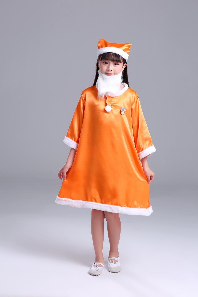 Orangechildren stage pantomime Snow White And Seven Dwarfs clothing Magic mirror prince queen adult Performance clothes