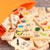 Khối gỗ ký tự Trung Quốc Dominoes Câu Đố của Trẻ Em Giác Ngộ Early Learning Toys 1-2-3 năm tuổi bé biết chữ Khối xây dựng