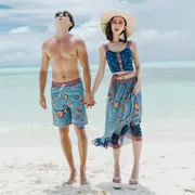 Cặp đôi áo tắm 2019 mới hè ba mảnh nước Hàn Quốc phù hợp với bãi biển gợi cảm cỡ lớn tuần trăng mật nóng bỏng - Vài đồ bơi