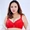 Mã lớn bra béo MM phần mỏng đồ lót nữ cộng với phân bón tăng loại điều chỉnh áo ngực thu thập cốc lớn màu đỏ trắng shop do lot