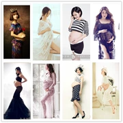 Phụ nữ mang thai ảnh nghệ thuật quần áo phụ nữ mới mang thai ảnh ảnh quần áo thời trang Hàn Quốc của studio phụ nữ mang thai ảnh quần áo