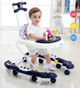 Xe đẩy trẻ sơ sinh nhẹ bước chân bé gái đi bộ Đơn giản bé có thể đẩy đối tác đẩy xe - Xe đẩy / Đi bộ