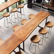 Châu Âu D bar bàn đồ nội thất dạ quang thanh tròn bàn căn hộ nhỏ tường bàn ghế kết hợp cà phê ngoài trời chân cao - Giải trí / Bar / KTV