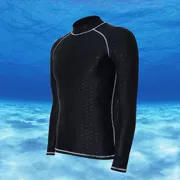 Quần bơi nam quần da cá mập nhanh khô kích thước lớn kem chống nắng quần short dài tay ngắn tay áo bơi nam chuyên nghiệp - Nam bơi đầm