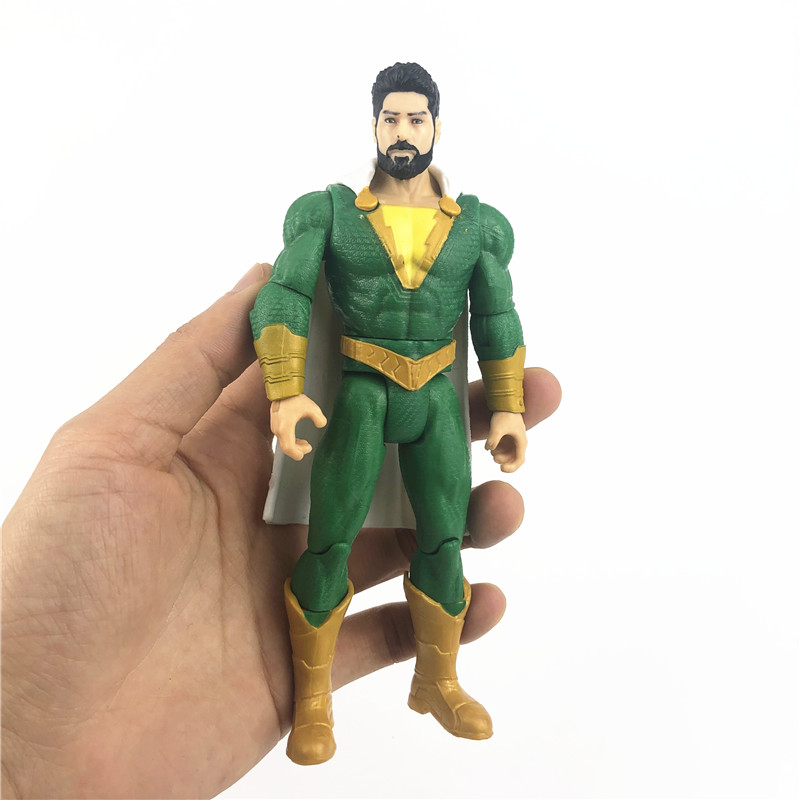 No.6Genuine bulk cargo Mattel DC Superhero Movie Thunder shazam  6 inch Movable image Ornaments Model Shazam