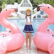 Bơi 2019 cũng di chuyển đồ bơi mới cho trẻ em váy công chúa sọc hai mảnh nữ sinh áo tắm dài tay - Bộ đồ bơi của Kid