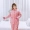 Đồ ngủ trung niên mùa đông nữ ba lớp dày mùa đông bông bông đồ ngủ Bộ đồ ngủ đặt san hô flannel bông đồ ngủ pijama