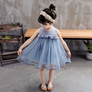Váy công chúa cực tây cho bé váy phồng trẻ em váy bé gái mùa hè 2019 mới - Váy
