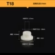 T18 (применимые поры 17 мм)