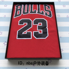 Настройка Джерси 公牛23号乔丹球衣1号罗斯33号皮蓬91号罗德曼刺绣复古nba篮球服男