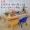 Trẻ em đa chức năng trò chơi gỗ rắn bàn đồ chơi giáo dục bàn kép sử dụng lật xây dựng bàn gỗ học bàn hướng dẫn - Đồ chơi giáo dục sớm / robot