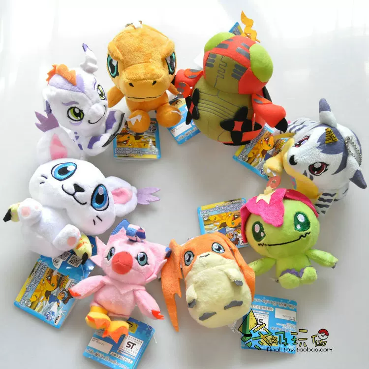 Digimon, cute plush pendant, toy, doll