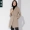 Áo khoác hai mặt nữ mùa thu đông mới Áo len mỏng màu trơn mới Áo len ngắn Hàn Quốc - Áo khoác ngắn
