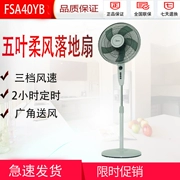 Quạt sàn đẹp FSA40YB lắc đầu câm thời gian dọc khối lượng lớn nhà xác thực - Quạt điện